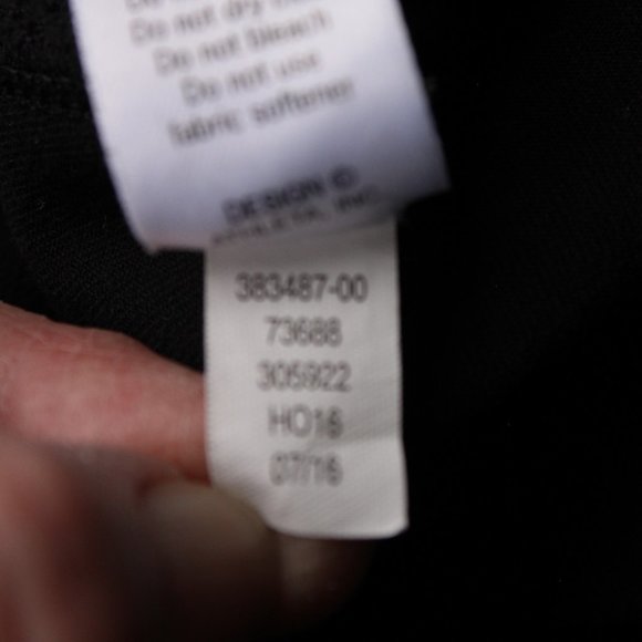 Athleta Women's Black High Rise Cutout Leggings ~S~ 383487-00 - Picture 13 of 13